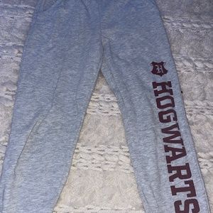 Printed hogwarts joggers